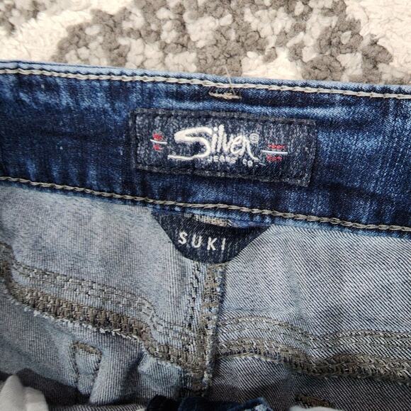 Silver jeans suki women's size 29 Jean shorts - Picture 6 of 7